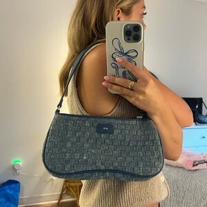 JE PEI Blue Denim Shoulder Bag